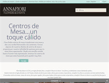 Tablet Screenshot of annafiori.com.mx